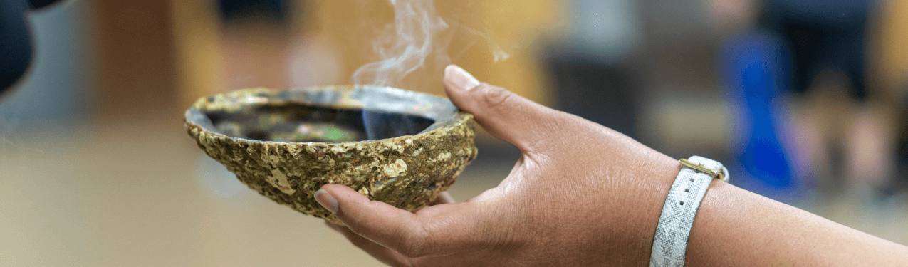 smudging ceremony