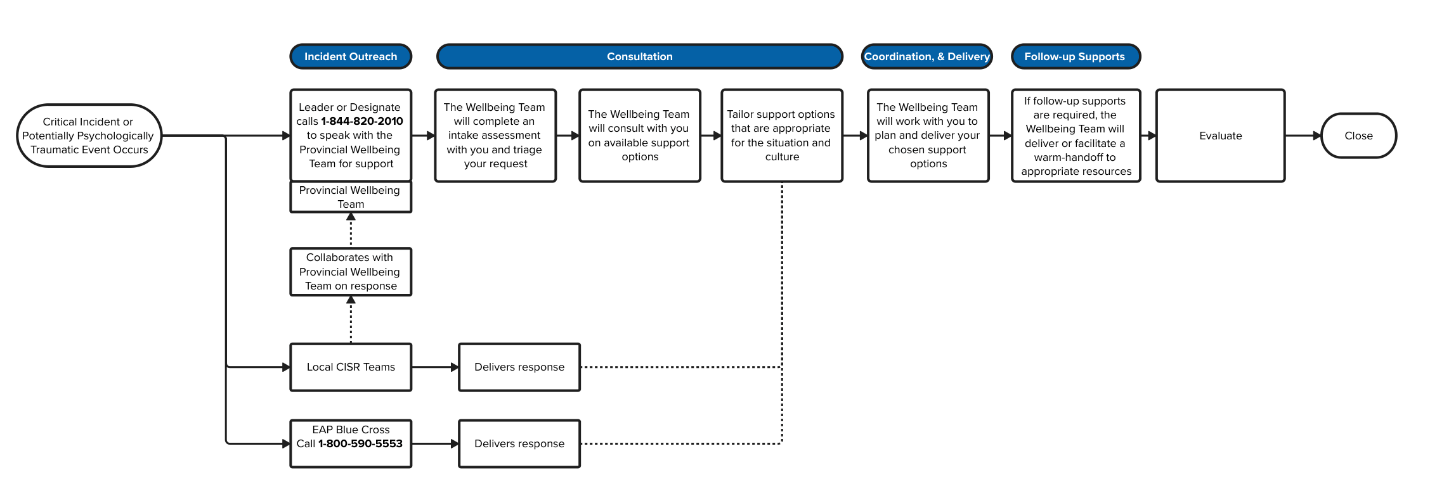 CISR Supports Chart